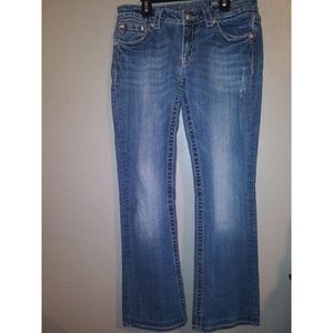 Miss Me Rhinestone Denim Jeans Boot Cut